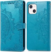 iMoshion Mandala Booktype iPhone 13 - Turquoise