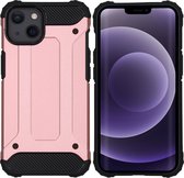 iMoshion Rugged Xtreme Backcover iPhone 13 hoesje - Rosé Goud