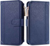 iMoshion Luxe Portemonnee iPhone 13 Pro hoesje - Donkerblauw