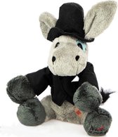 Ezel bruidegom outfit pluche knuffel 30 cm | Donkey Plush Toy | Ezeltje peluche knuffel | Knuffeldier voor kinderen