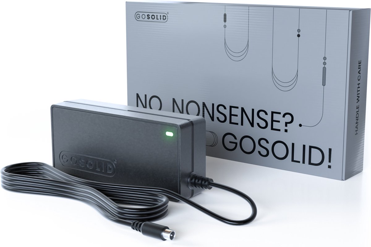GO SOLID! ® Oplader geschikt voor Segway Ninebot - E Series - 42V 2A – foto 4