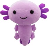 Winkrs | Axolotl Knuffel | Paars | Pluche, Knuffel, Vis, Dieren | 20 cm