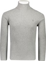 Polo Ralph Lauren  Trui Grijs Aansluitend - Maat S - Heren - Herfst/Winter Collectie - Wol