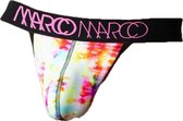 Marco Marco Thong Water Color Roze - MAAT S - Heren Ondergoed - String voor Man - Mannen String