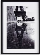 Giftdecor Schilderij Eifeltoren50 X 70 Cm Zwart/wit