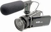 Dakta® Camcorder | met Microfoon | Full HD 1080P 16MP | Digitale Camera | Videotoestel | Compact | 16x Zoom