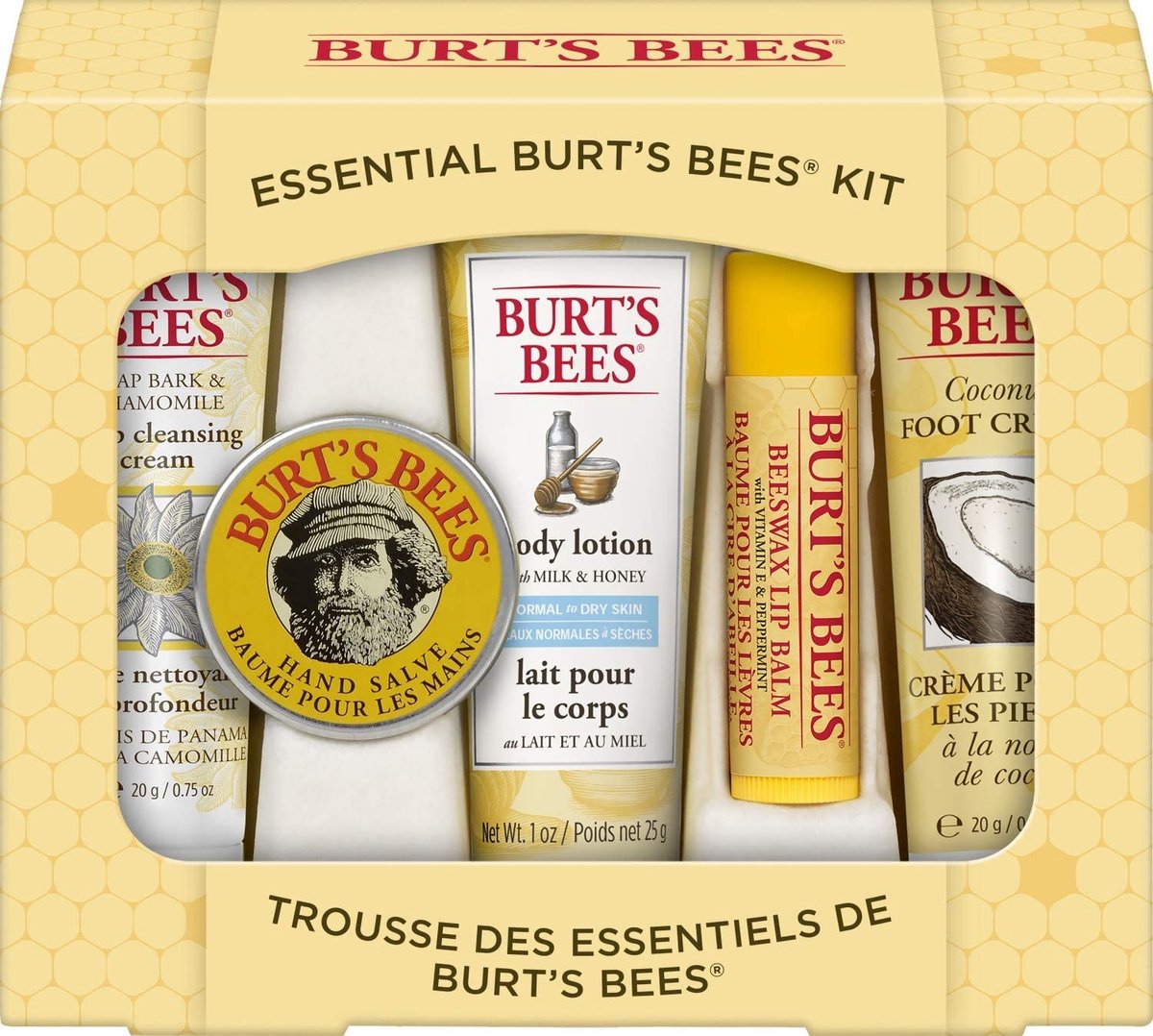Burt's Bees Essential Bees Kit | Cadeau tip! Liefdes Cadeau Vrouw – Valentijn Cadeautje Vrouw – Valentijn kusjes – Liefde