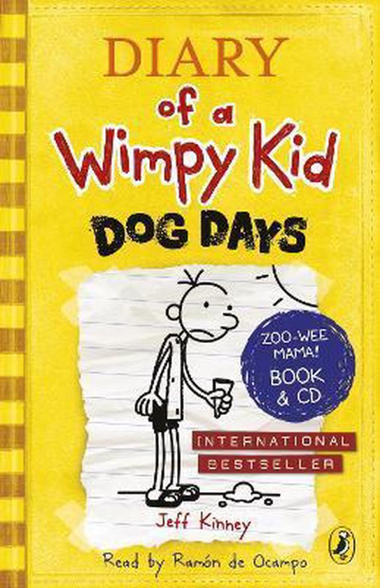 Diary Of A Wimpy Kid Dog Days Bk & CD - cover