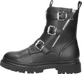 SUB55 Biker boots Enkellaarsjes Plat - zwart - Maat 37