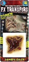 Tinsley Horror 3D Tattoo Zombie Series Zombie Gapende wond ( Zombie Gash ) | Halloween | Griezel