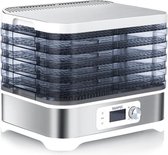 Headow® Voedsel Dehydrator - Vlees Droger - Droogoven - Fruitdroger - Voedseldroger - Foodprocessor - Keuken Machines - RVS droogmachine
