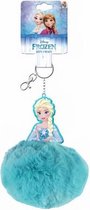 sleutelhanger Frozen meisjes pluche blauw