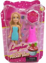 tienerpop Laynier Scented blauw/roze 8,6 cm