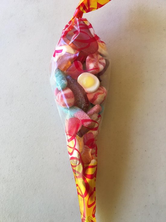 Snoeppot schoolkrijtjes | Geslaagd | 0,5 kg