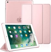 Glitter Flip Case Geschikt Voor Apple iPad 10.2 Inch (2019/2020/2021/2022) - Tri-Fold Flip Case Stand - Backcover Hoes Met PU Lederen Front Cover - Tablet Hoesje Met Auto/Wake Slee