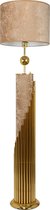 Vloerlamp Eric Kuster Style - orgel - goud