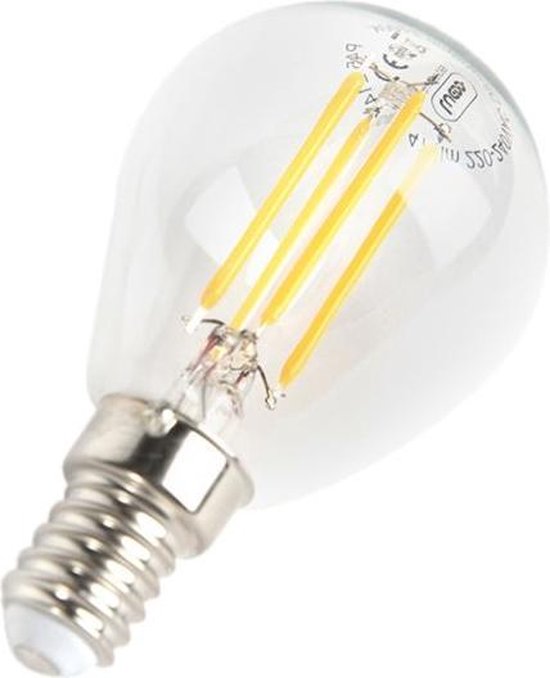 Toplux Filament Led P45 E14 4.1W 230V 2200K