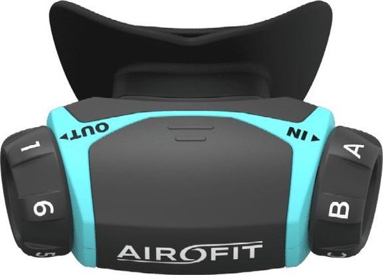 Foto: Airofit active turquoise train de luchtwegen