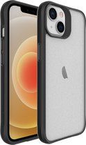 Azuri ruggedized hoesje met frost look voor Apple iPhone 13 - Zwart