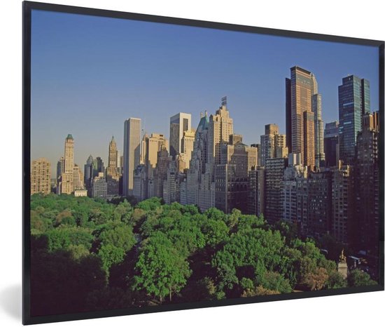 Fotolijst incl. Poster - New York - Amerika - Central Park - 60x40 cm - Posterlijst