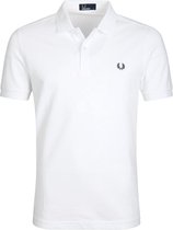 Fred Perry Poloshirt Wit - maat M