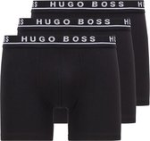 Hugo Boss Boxershorts Brief 3-Pack Zwart - maat XXL