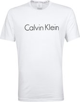 Calvin Klein T-Shirt Logo Wit - maat XL