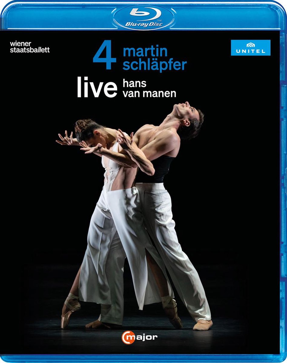 Live & 4 Hans van Manen & Martin Schläpfer 2020 Blu-Ray