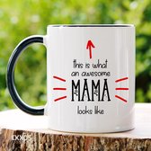 This Is An Awesome Mama - Vaderdag cadeau - Vaderdag - Moederdag cadeau - Moederdag - Cadeau voor moeder - Mokken en bekers - Cadeau voor vrouw - Valentijndag - Theeglazen - Koffie