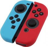 Playcorner Nintendo Switch Accessoires voor Joy Con - Rood & Blauw