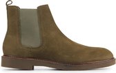 Stefano Lauran Chelsea boots Heren / Boots / Laarzen / Herenschoenen - Nubuck - S3027 - Groen - Maat 46