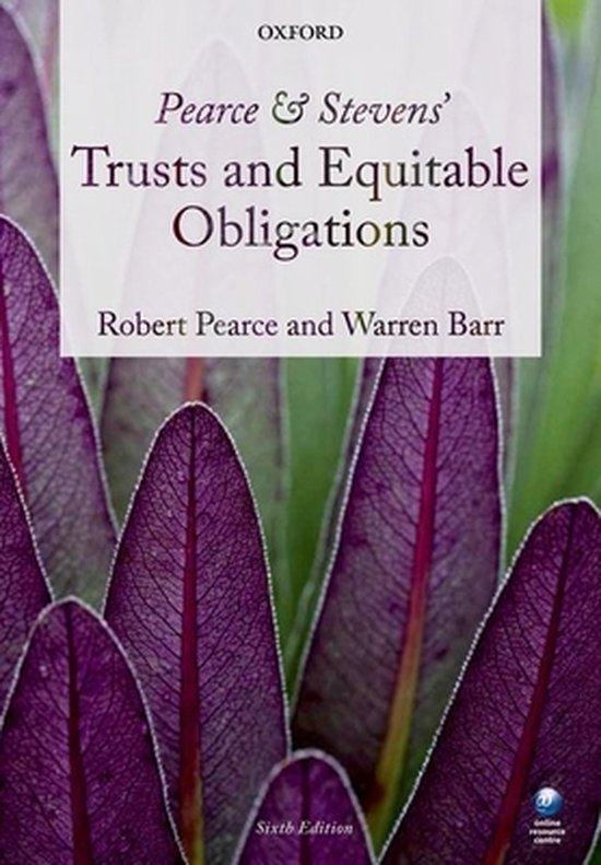 Pearce & Stevens' Trusts and Equitable Obligations - cover