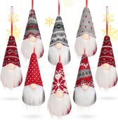 FLOOQ - Décorations de Décorations de Noël de Noël d'intérieur - Décorations Décorations pour sapins de Noël de Noël - Gnomes - Gnomes - 8 pièces