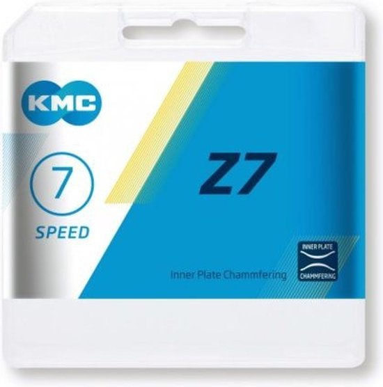 KMC Z7 ketting - 7 speed voor tour- of stadsfietsen - 114 schakels van KMC — afbeelding 5