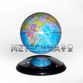 Wereldbol Magisch Zwevend, 6 inch bol die zweeft boven een dome