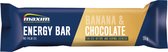 Maxim Energy Bar Banana/Chocolate - 15 x 55g - Energiereep met muesli, gedroogd fruit met banaansmaak en een chocoladelaagje - 15 energierepen Banaan & Chocolade - Eet makkelijk we