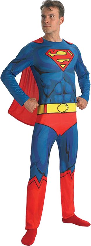 Reserve anker Denk vooruit Rubie's Kostuum Dc Comics - Superman Heren Blauw/rood Maat M/l | bol.com