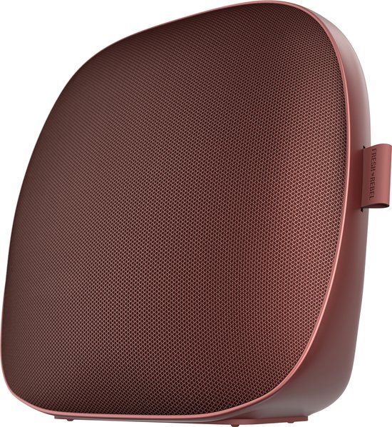 Fresh 'n Rebel Soul - Bluetooth speaker - Safari Red - Rood - Draadloze speaker - IPX5 Splash waterproof