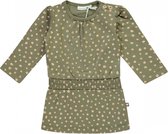 Babylook Jurk Flower Dusty Olive