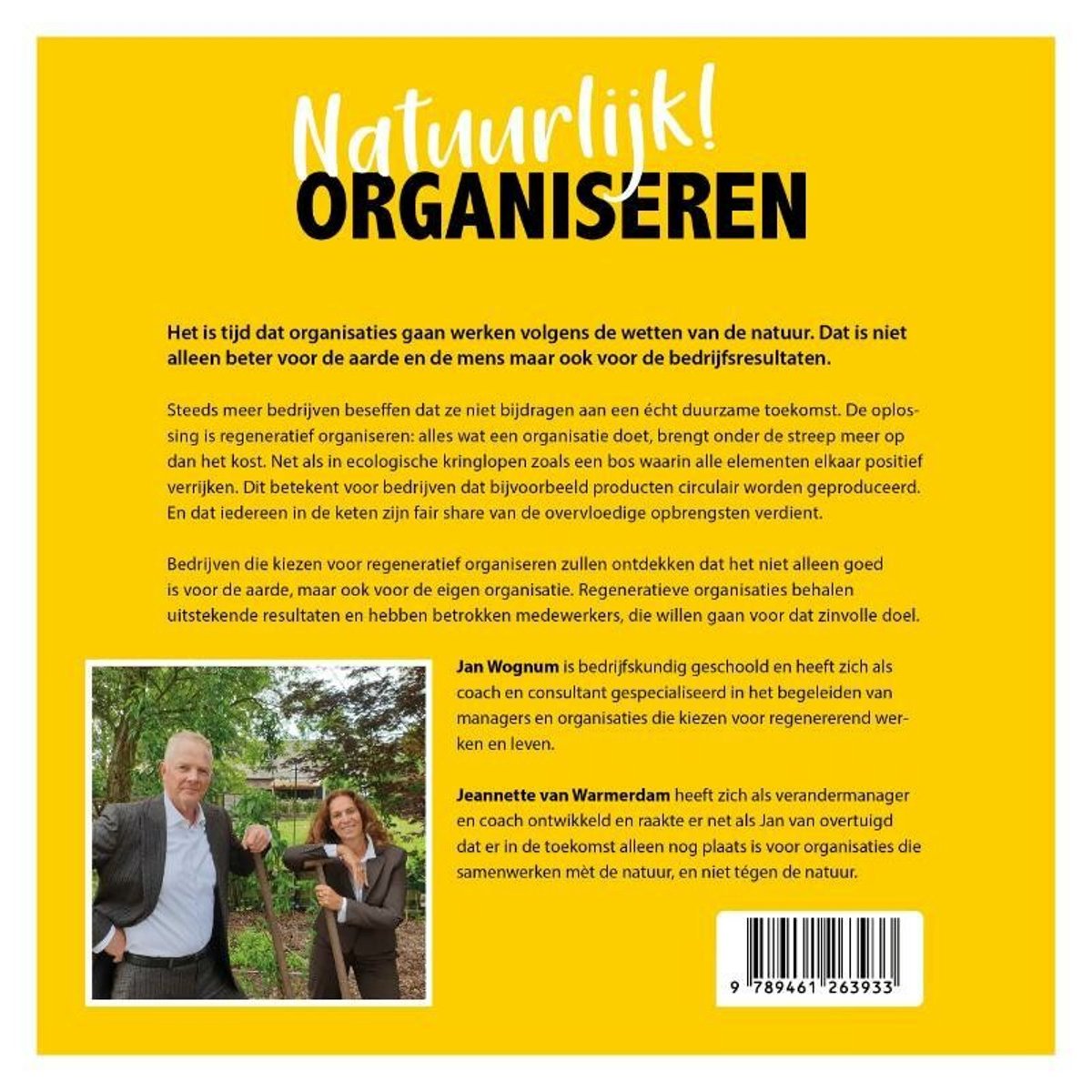 Natuurlijk! Organiseren - back cover