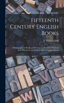 Fifteenth Century English Books