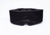 Kitsch Satin Pillow Eye Mask Black