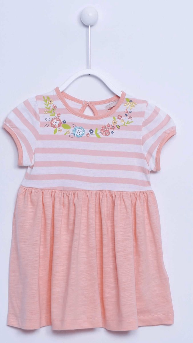 alisé Katoenen Jurk voor baby meisjes Roze 80