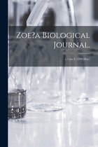 Zoe?a Biological Journal.; v.1