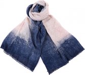Sjaal in gevlekte stijl - Jeansblauw - FOXbyRen