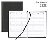 Bureau-agenda 2022 - Voyager Luma A5 - Zwart