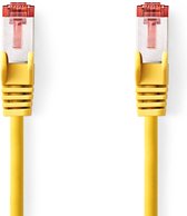 Nedis CAT6-kabel | RJ45 Male | RJ45 Male | S/FTP | 1.00 m | Rond | LSZH | Geel | Polybag