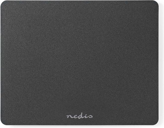 Tapis de souris Nedis Ultra-fin 240x190 mm Noir | bol.com