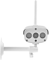 SmartLife Camera voor Buiten - Wi-Fi - Full HD 1080p - IP67 - Cloud Opslag (optioneel) / microSD (niet inbegrepen) - 12 V DC - Met bewegingssensor - Nachtzicht - Wit