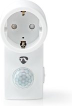 Nedis Bewegingsdetector - Binnenshuis - Type F (CEE 7/7) - Type-F (CEE 7/7) - 120 ° - 5 - 300 W - 300 W - 1200 W - 3 - 2000 Lux - Sensortechnologie: PIR - Sensorbereik: 0.0 - 9.0 m